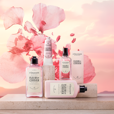 L'OccitaneFLEURSdeCERISIERTHEBLANC50mL２本 Fleurs de Cerisier Shower Gel | L'Occitane en Provence